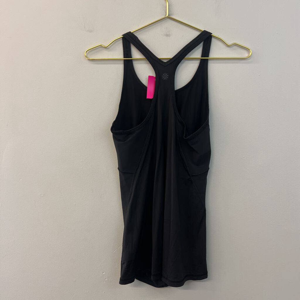 Athleta Black Athletic Tank Top Extra Small