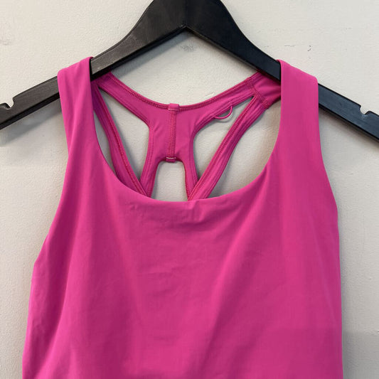 Lululemon Hot Pink Strappy Back Sports Bra 12