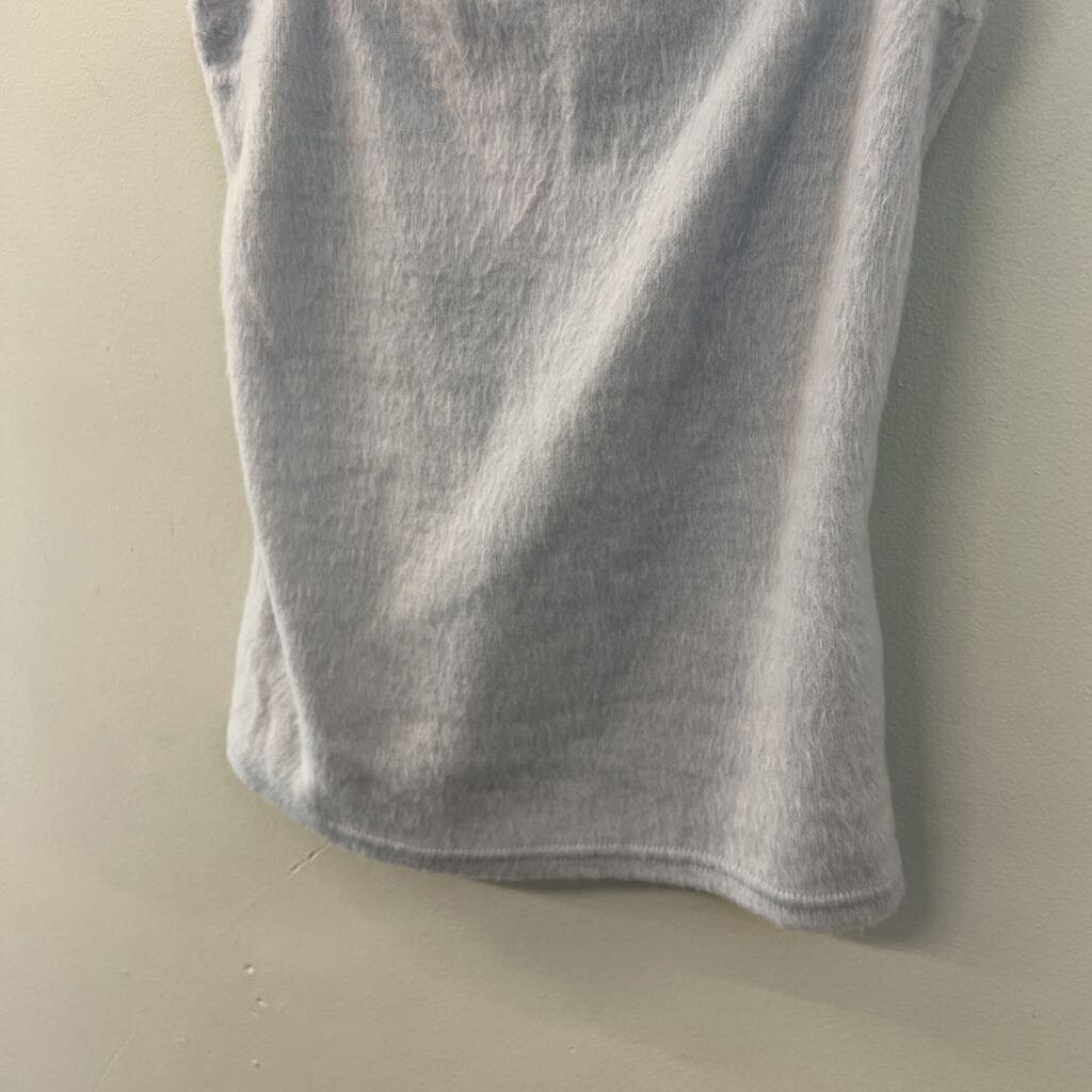 Liz Lisa Blue Soft Ruffle Pearl Strap Tank Top Small
