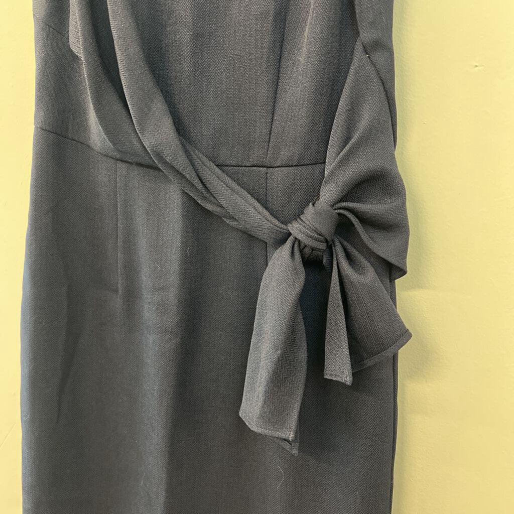 The Limited Navy Tie Waist Tank Dress 4