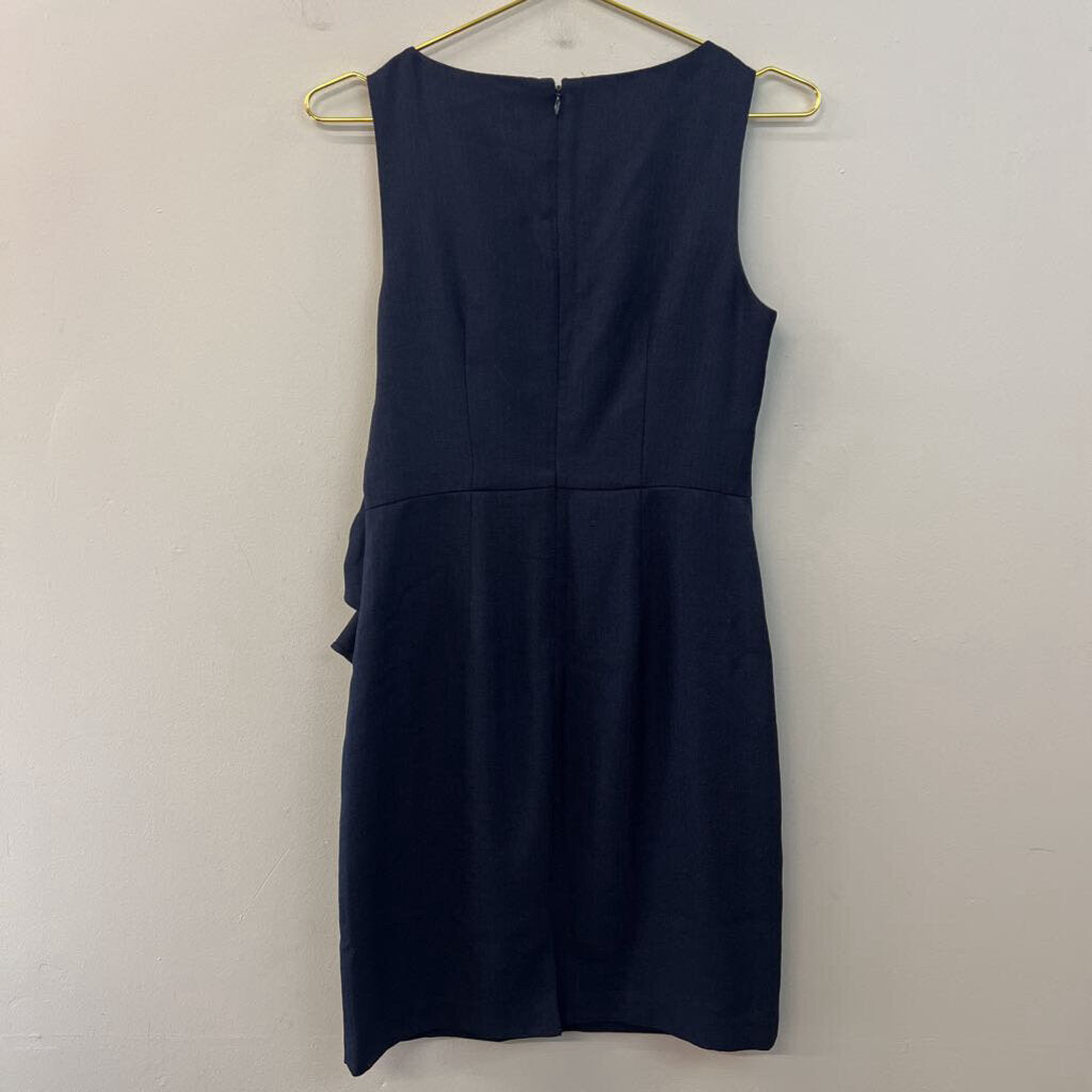 The Limited Navy Tie Waist Tank Dress 4