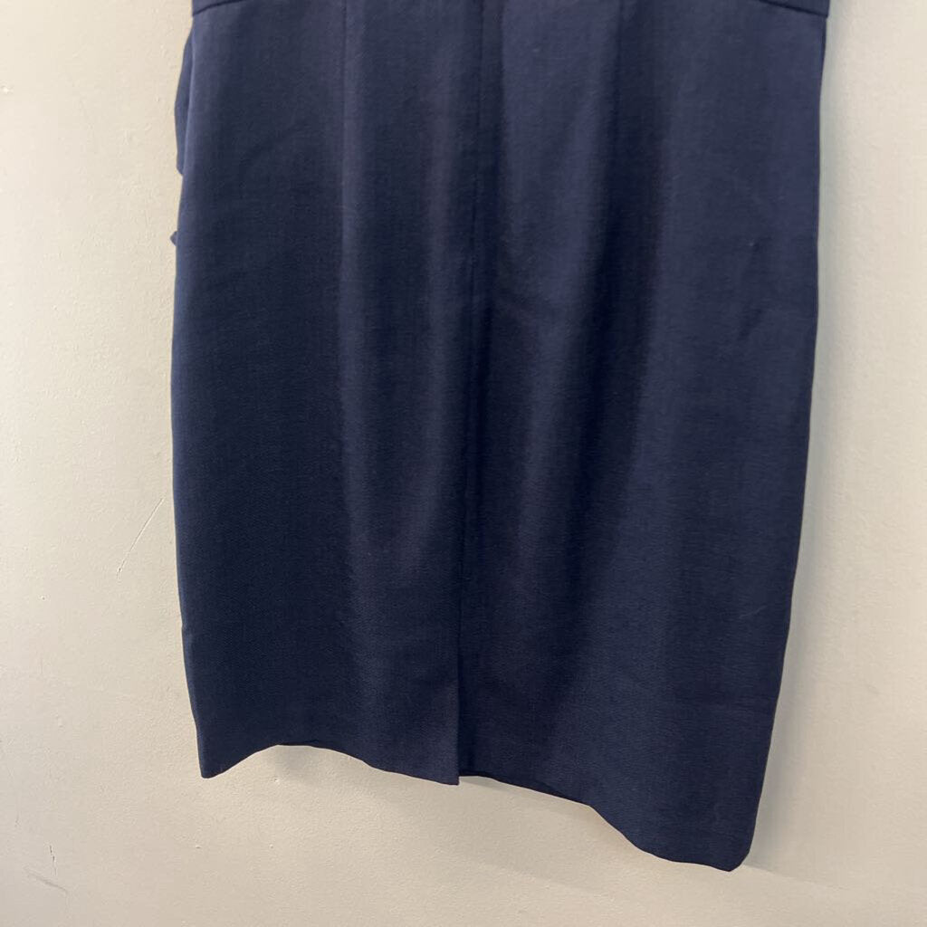 The Limited Navy Tie Waist Tank Dress 4