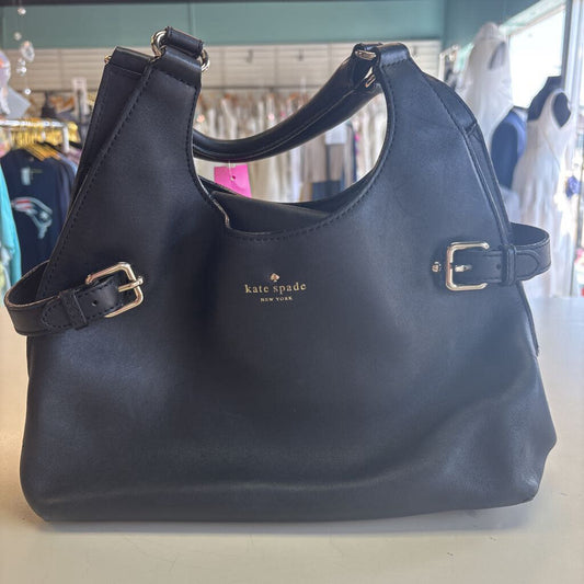 Kate Spade Black Leather Tote Purse