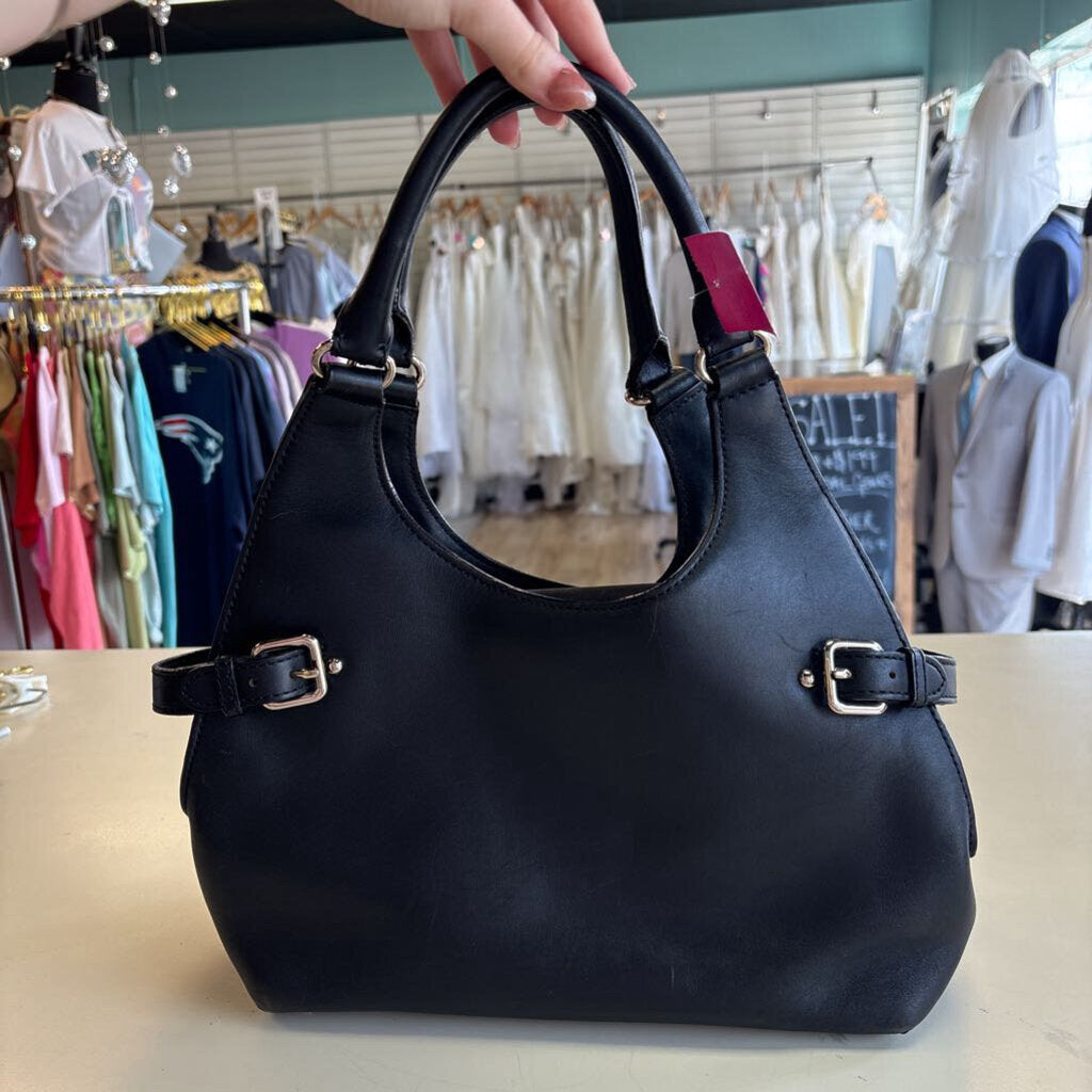 Kate Spade Black Leather Tote Purse