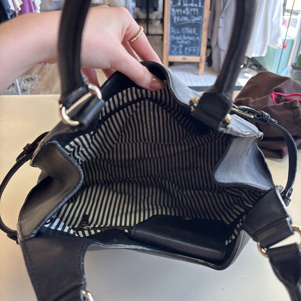Kate Spade Black Leather Tote Purse