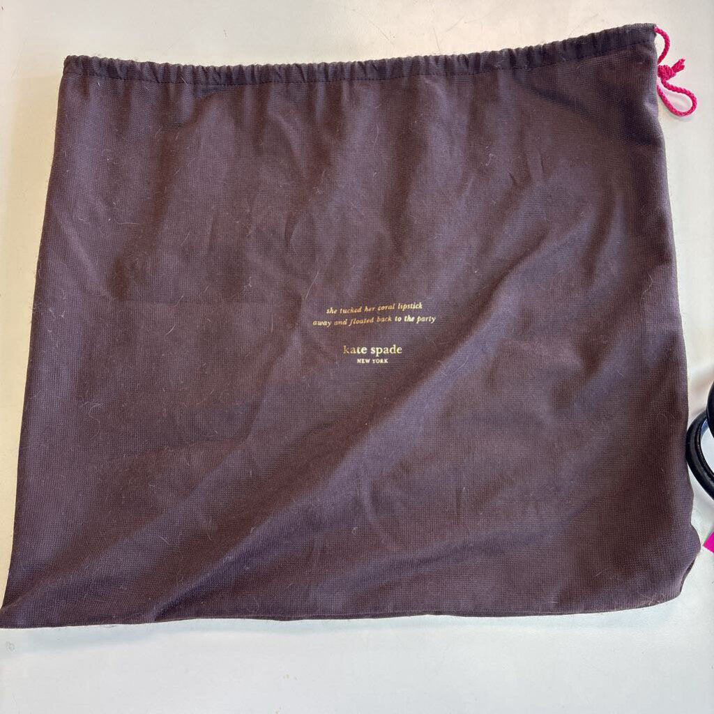Kate Spade Black Leather Tote Purse
