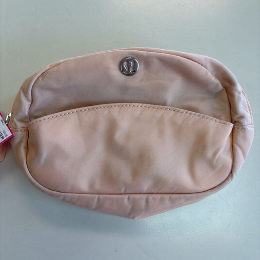Lululemon Peach Double Zip Pouch