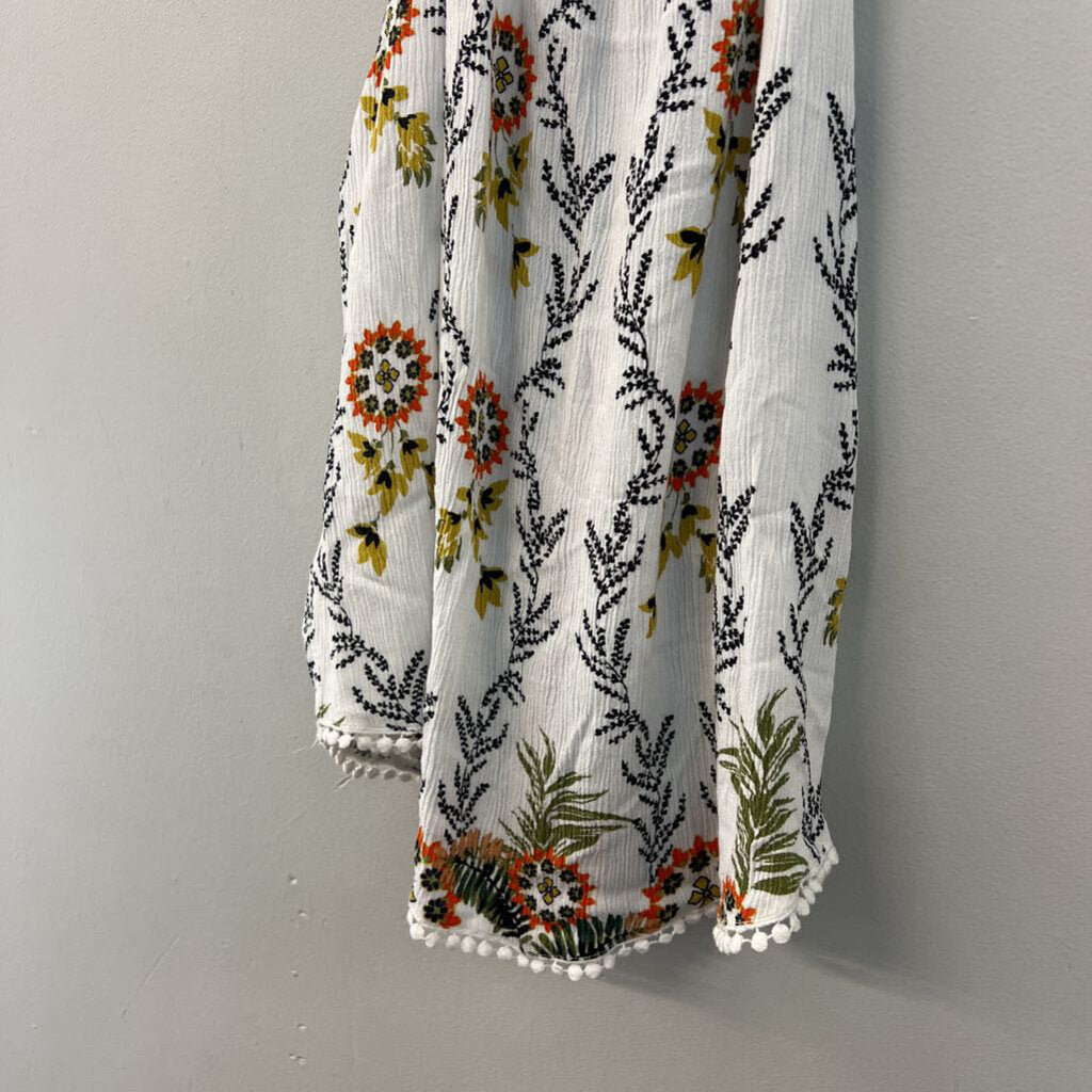 Altar'd State White/ Multi Print Tank Top Medium