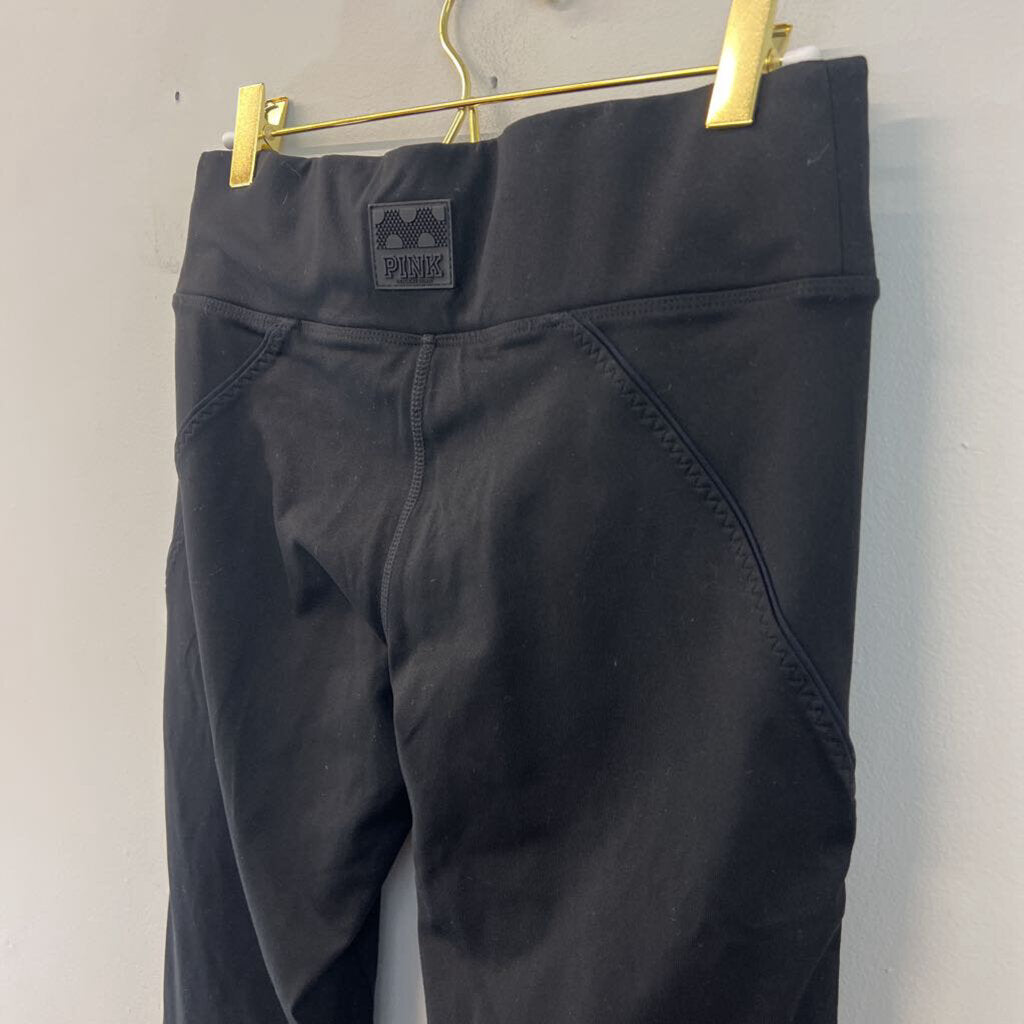 Pink Black Full Length Leggings Small