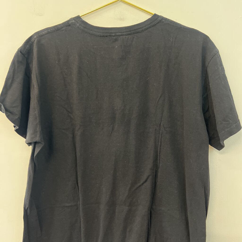 Black/ White Metallica Short Sleeve Graphic Tee Medium