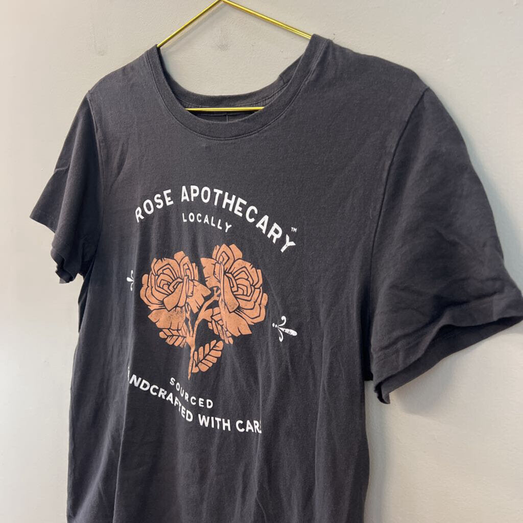 Grey/ Multi Rose Apothecary Short Sleeve Graphic Tee Extra Large