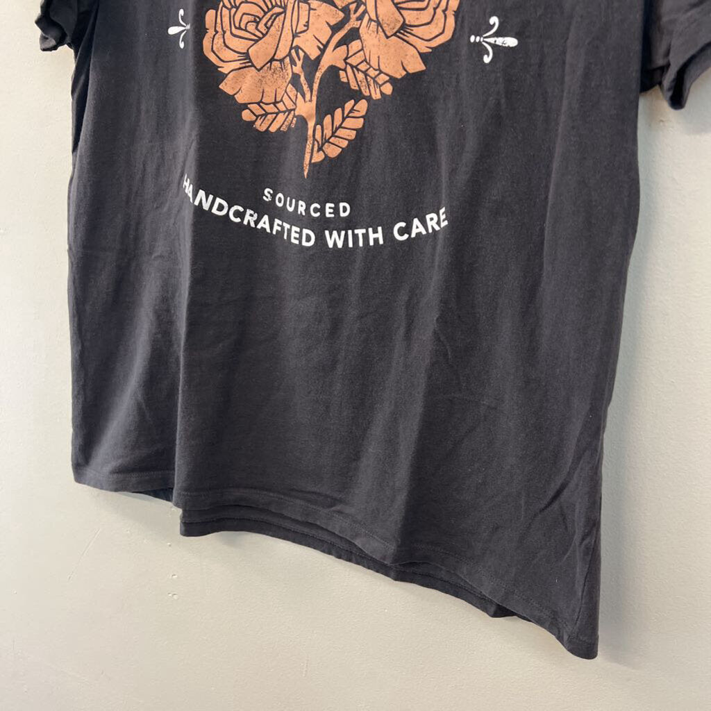 Grey/ Multi Rose Apothecary Short Sleeve Graphic Tee Extra Large