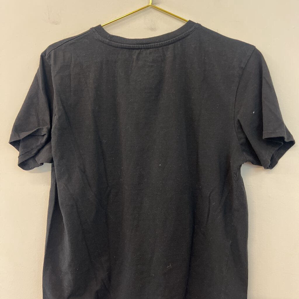 Disney Black Mickey Mouse Short Sleeve Graphic Tee Large