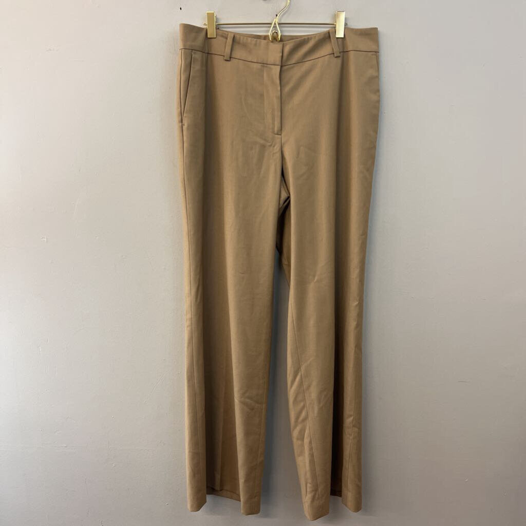 Ann Taylor Brown Wide Leg Trouser Pants 12