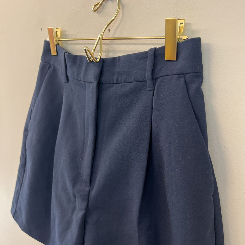 Abercrombie and Fitch Navy High Waisted Shorts Small