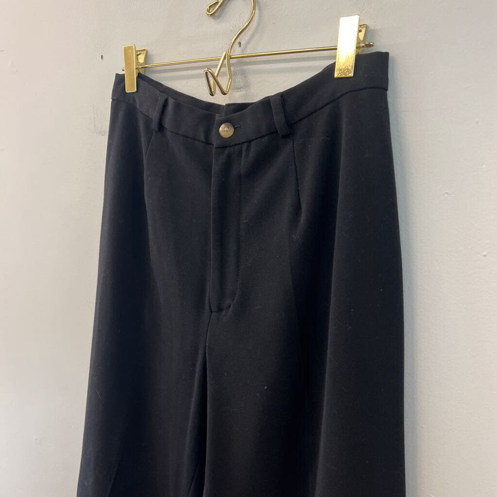 Rafaella Black High Waisted Trouser Pants 6