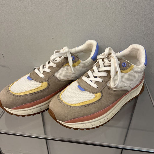 Madewell White/ Multi Kickoff Trainer Sneakers 9