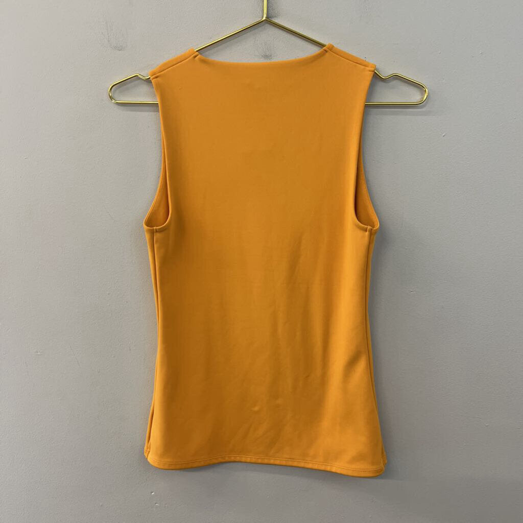 Express Orange Body Contour Tank Top Small