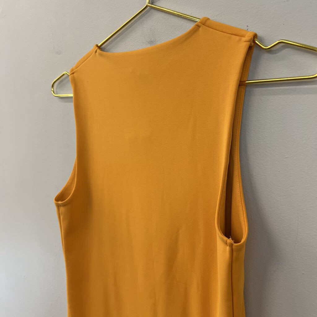 Express Orange Body Contour Tank Top Small