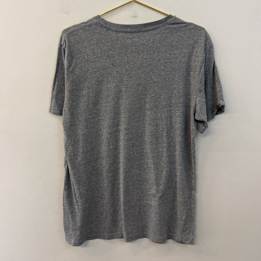 Disney Grey Mickey Short Sleeve Graphic Tee Large