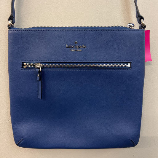 Kate Spade Blue Leather Crossbody Purse
