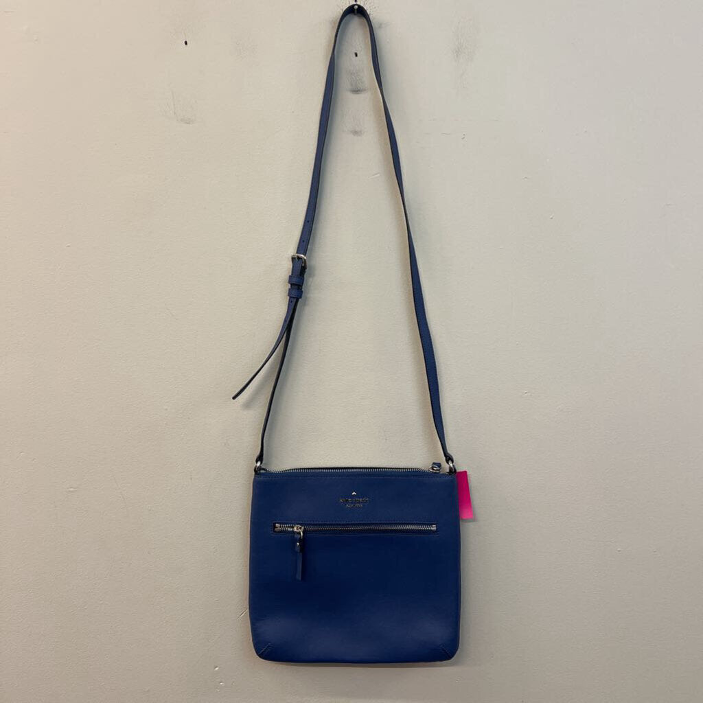 Kate Spade Blue Leather Crossbody Purse