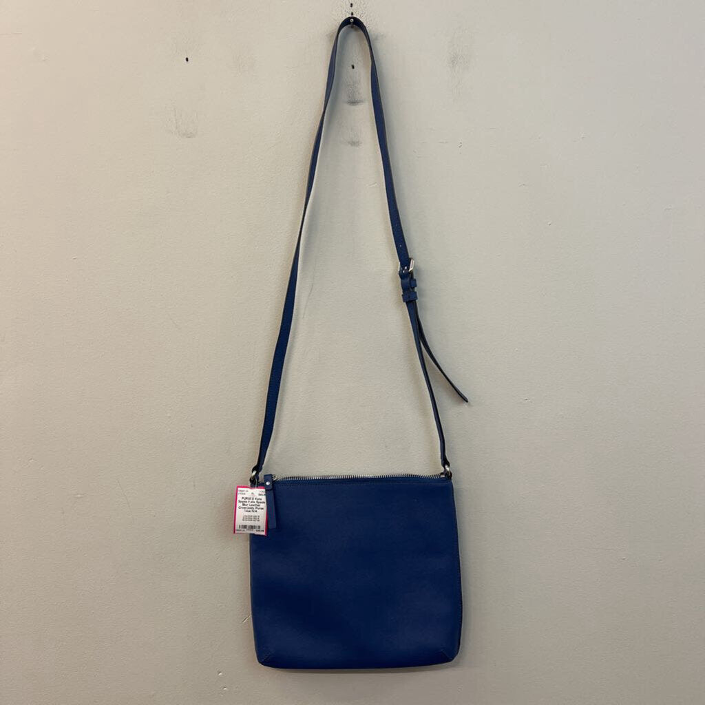 Kate Spade Blue Leather Crossbody Purse