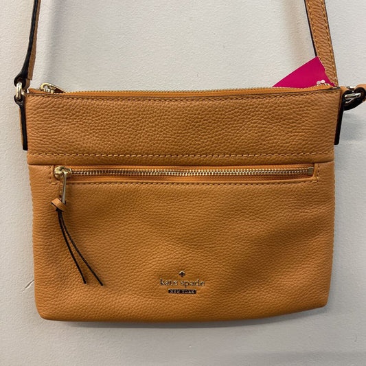 Kate Spade Brown Pebbled Leather Crossbody Purse