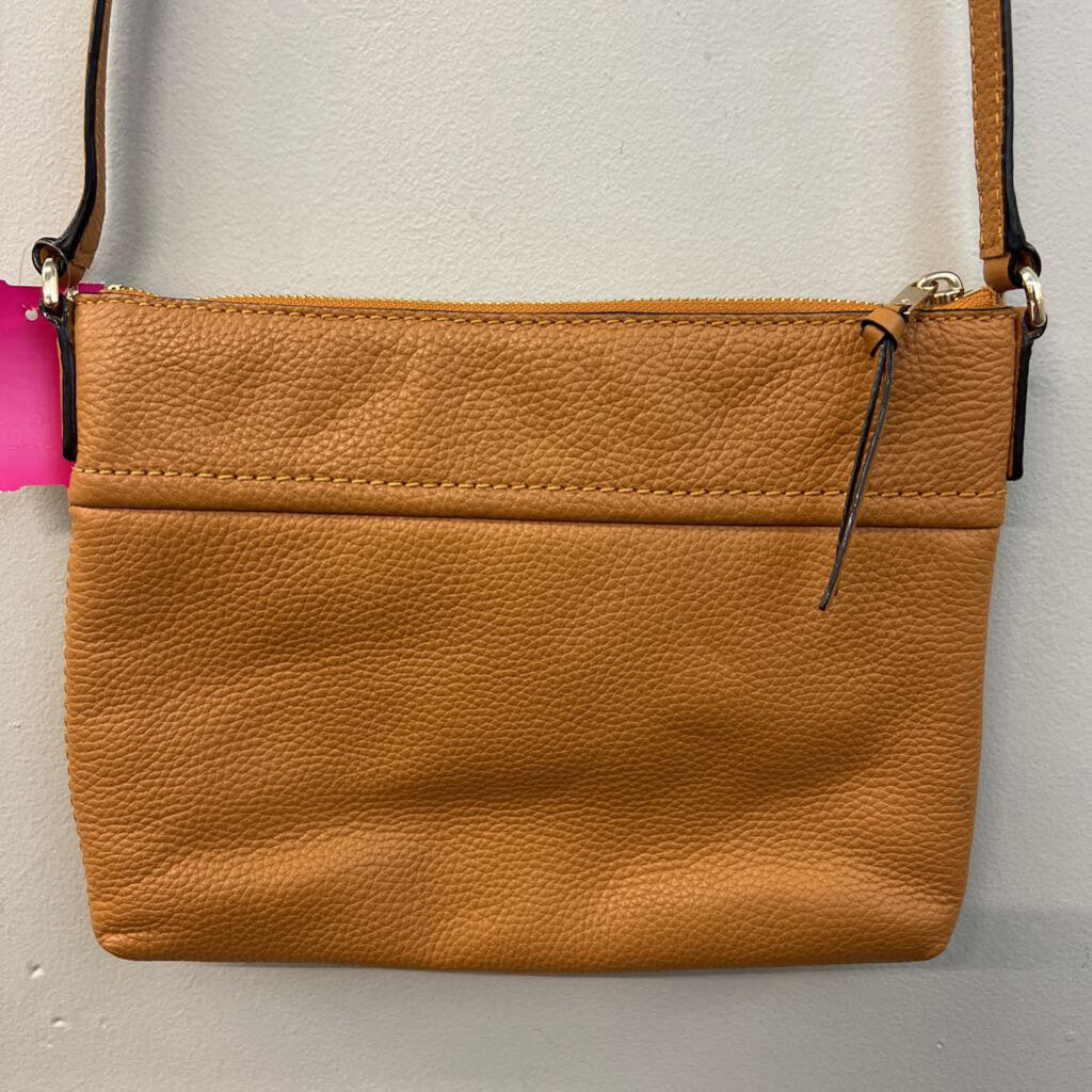 Kate Spade Brown Pebbled Leather Crossbody Purse