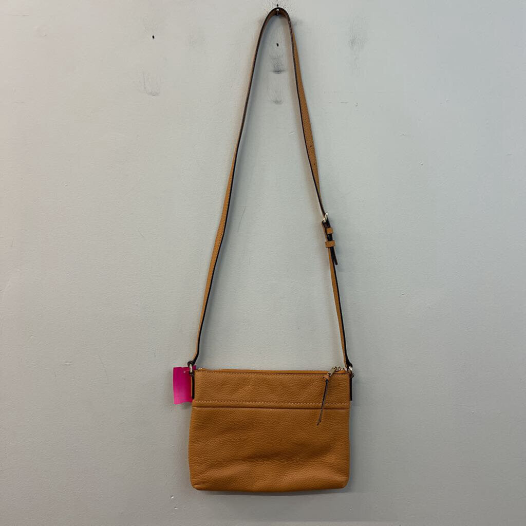 Kate Spade Brown Pebbled Leather Crossbody Purse