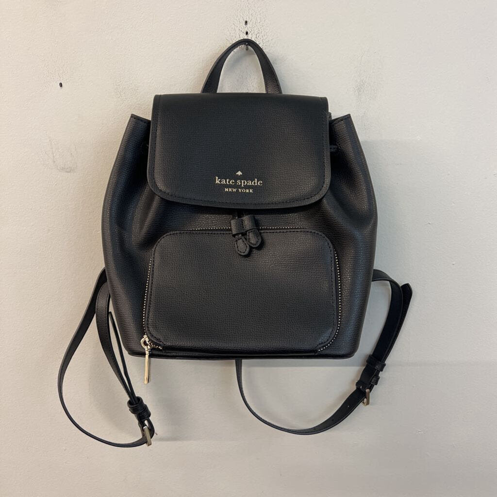 Kate Spade Black Leather Kristi Backpack