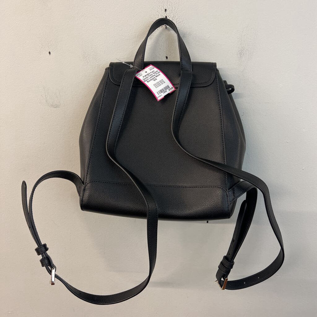 Kate Spade Black Leather Kristi Backpack
