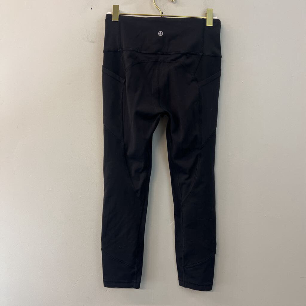 Lululemon Black Cropped Leggings 6