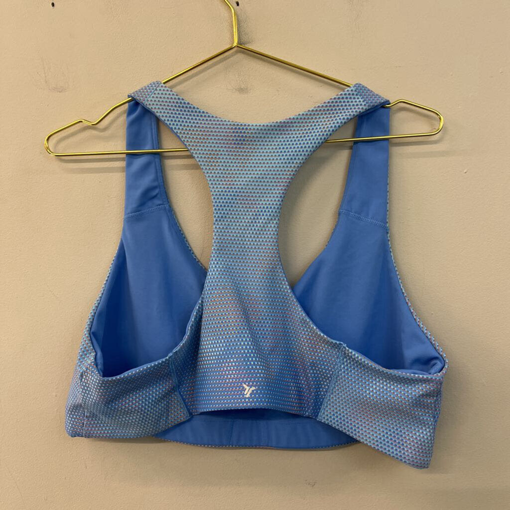 Old Navy Active Blue Print Sports Bra XXL
