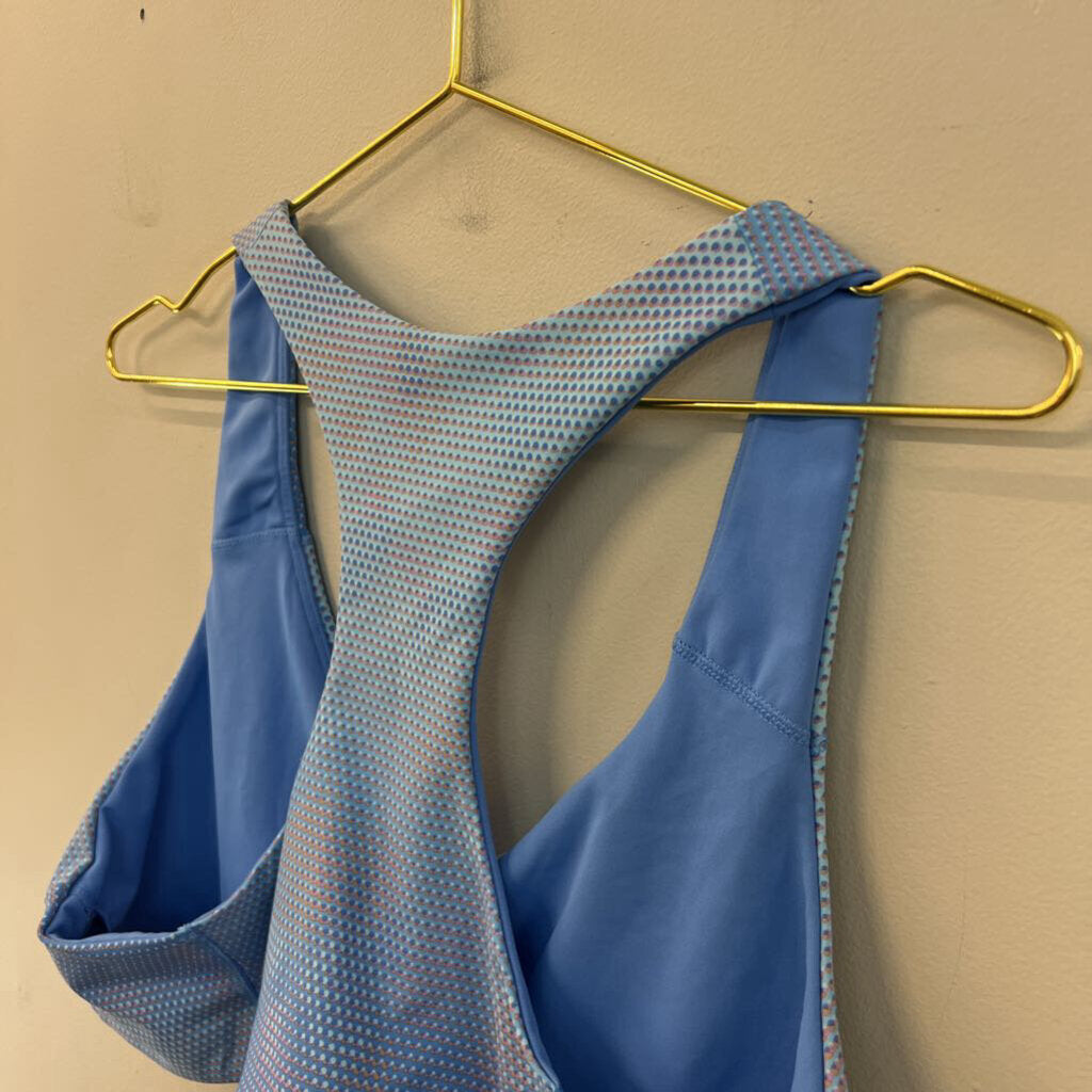 Old Navy Active Blue Print Sports Bra XXL