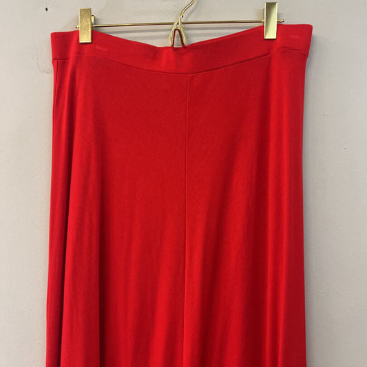 Loft Red Maxi Skirt Medium