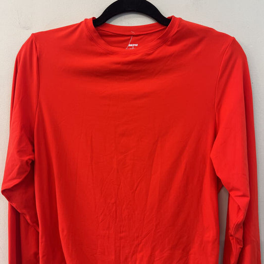 Skims Red Long Sleeve Bodysuit 2X