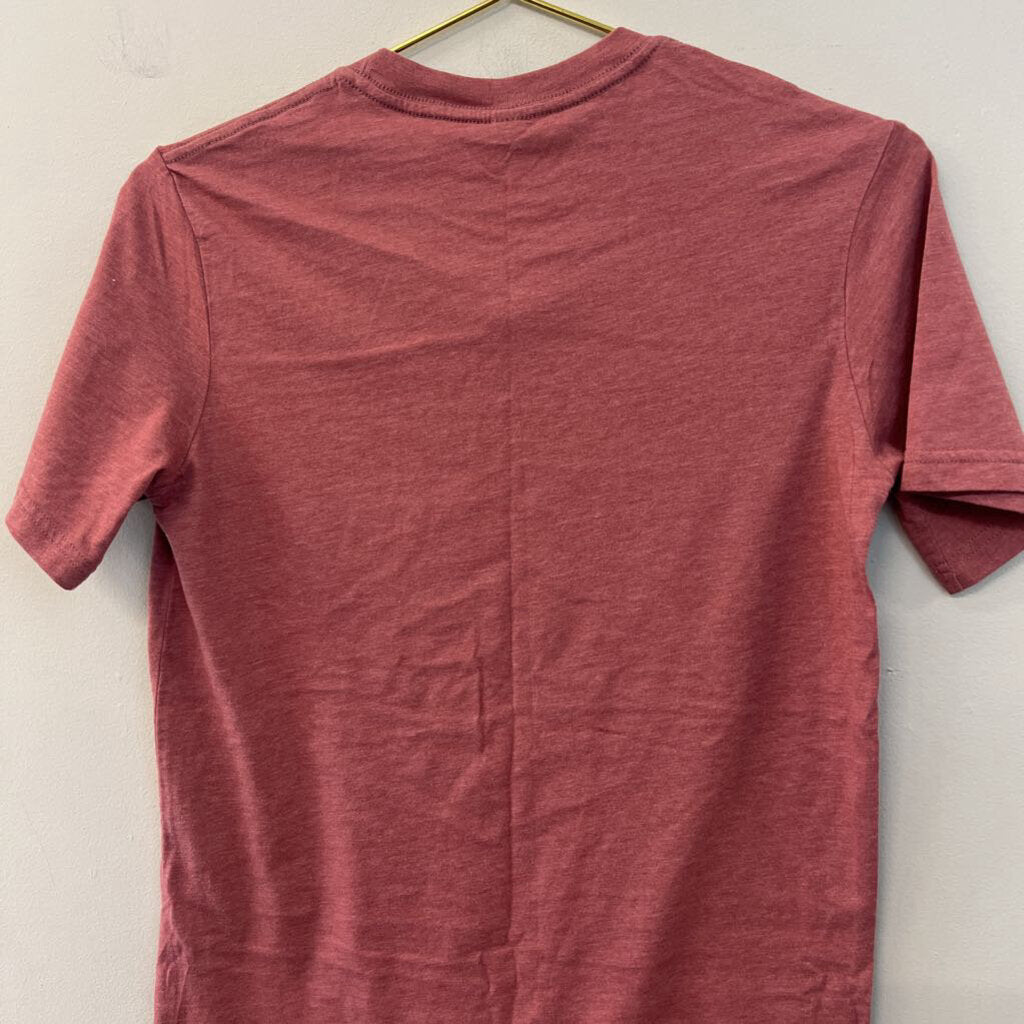 Pink/ Multi Let's Go Girls Short Sleeve Graphic Tee Small