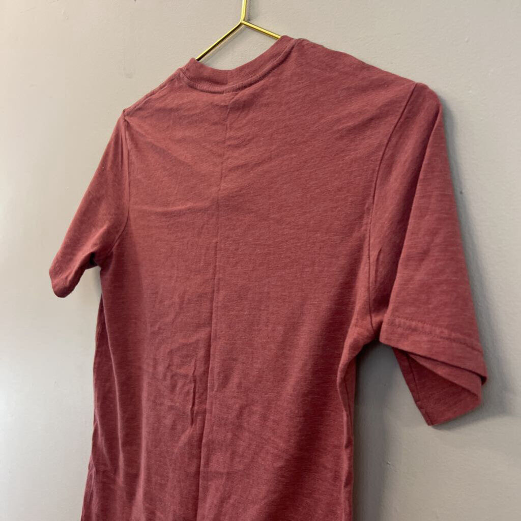 Pink/ Multi Let's Go Girls Short Sleeve Graphic Tee Small