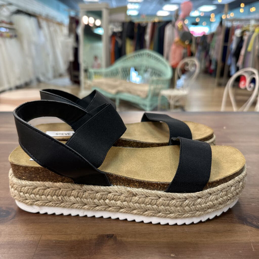 Steve Madden Jaklyn Espadrille Platform Sandals 7