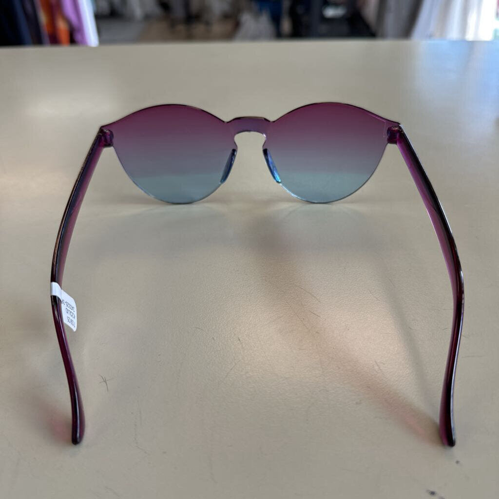 Gleyemor Purple/ Blue Gradient Sunglasses