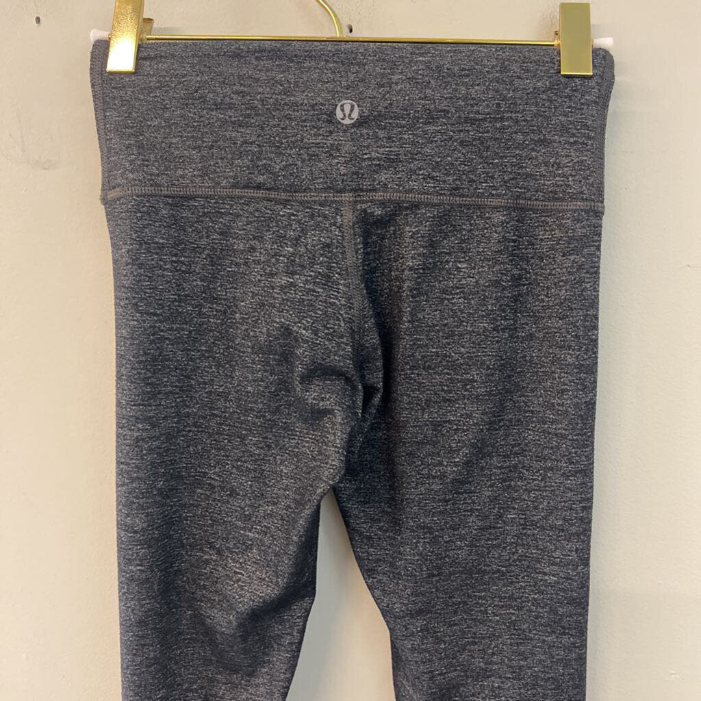 Lululemon Grey Cropped Leggings Extra Small