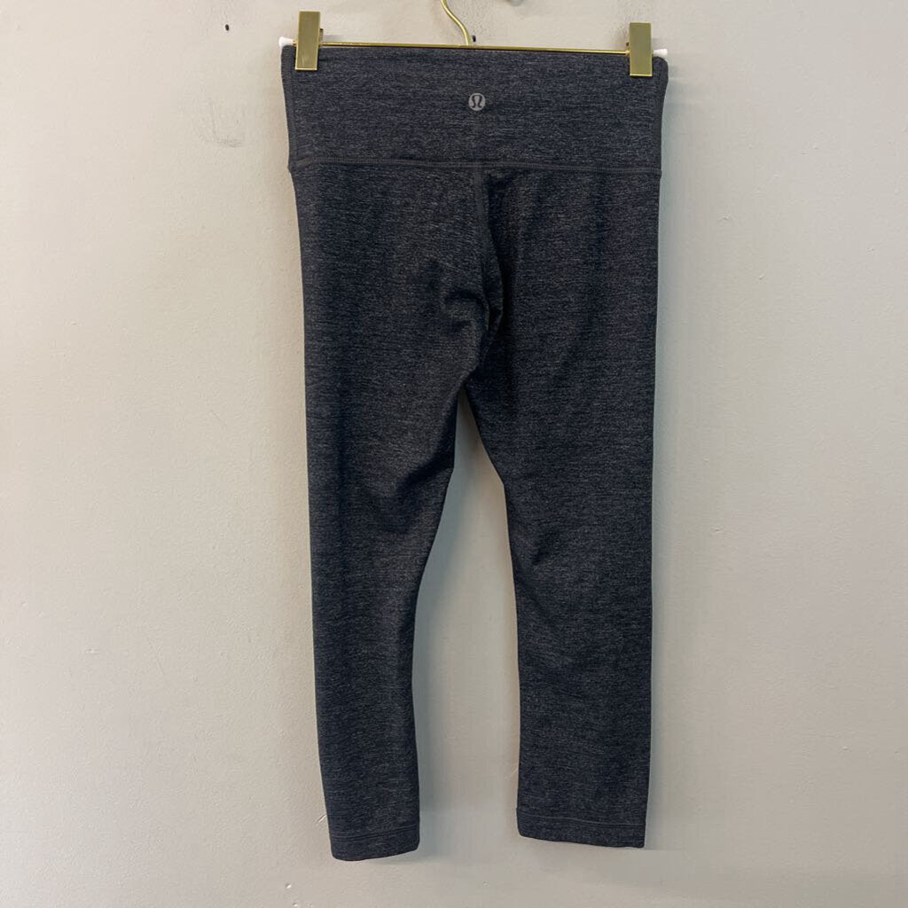 Lululemon Grey Cropped Leggings Extra Small
