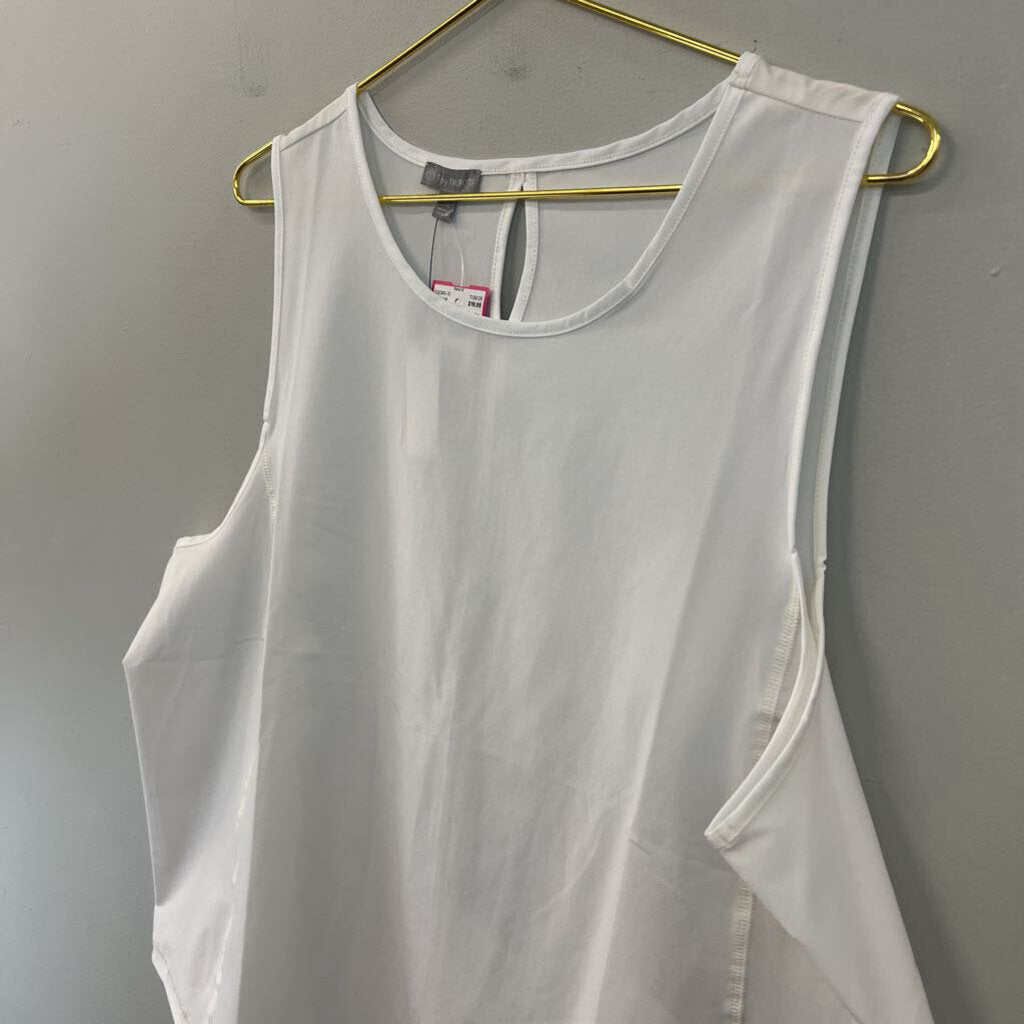 T by Talbots White Tank Top Extra Large