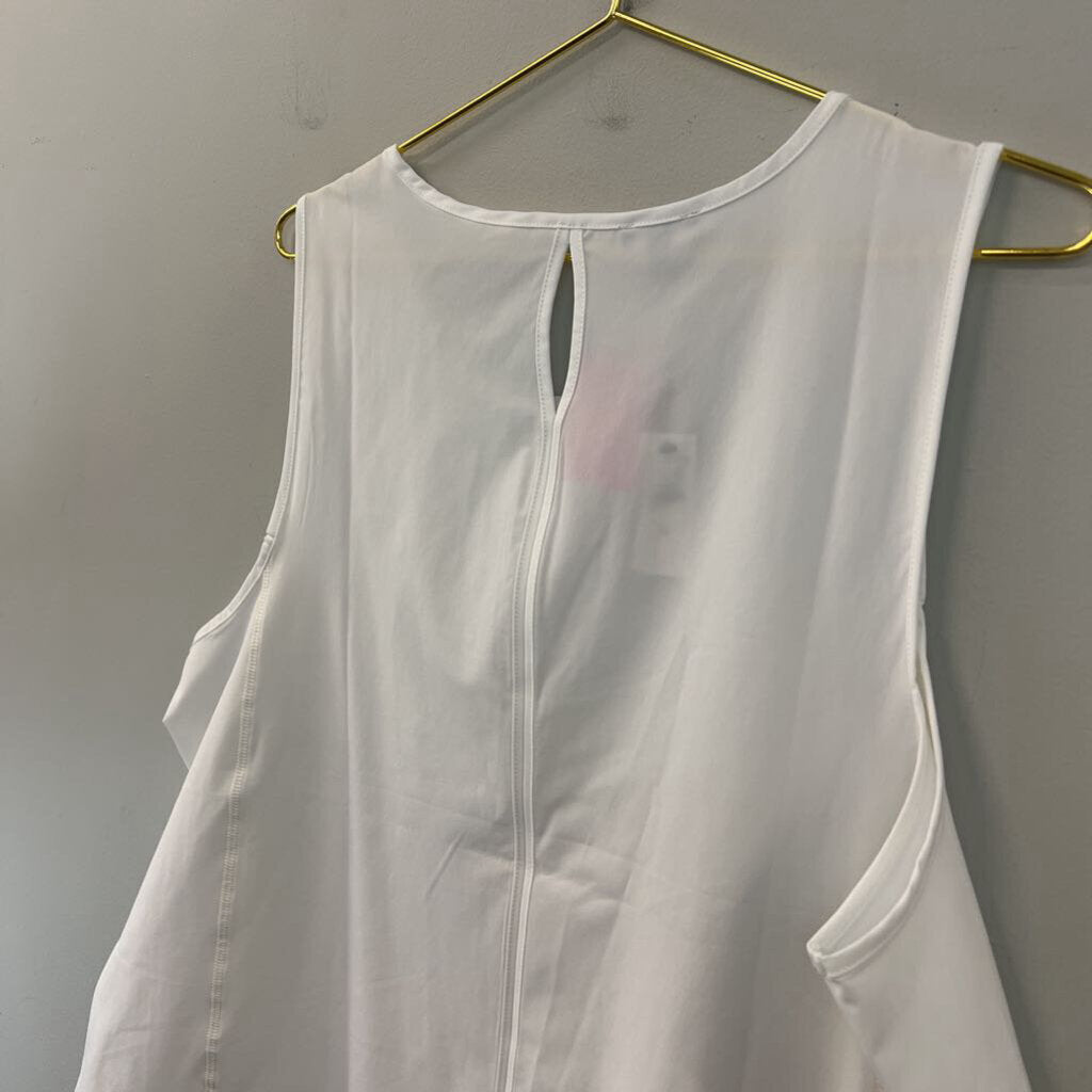 T by Talbots White Tank Top Extra Large