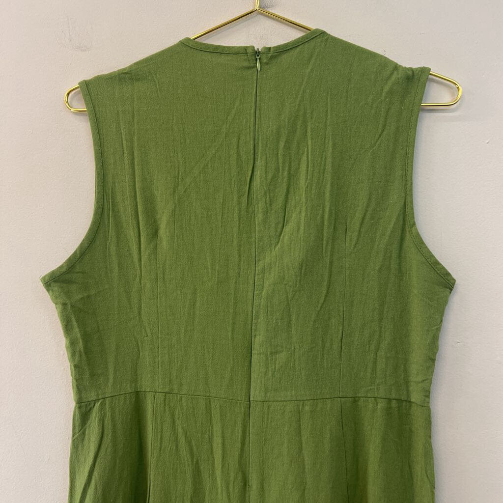 Green Wide Leg Tank Jumpsuit Extra Large