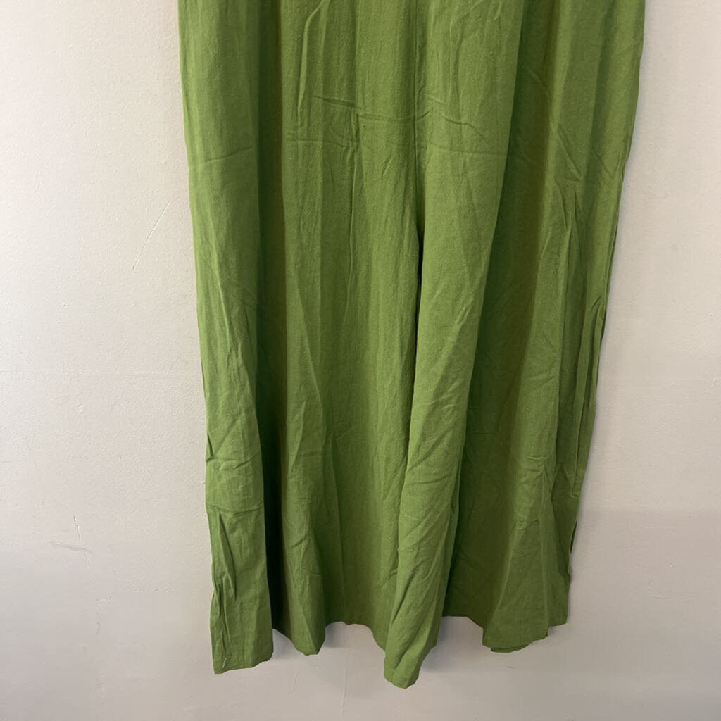 Green Wide Leg Tank Jumpsuit Extra Large