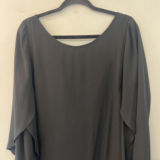 London Times Black Long Sleeve Dress 14