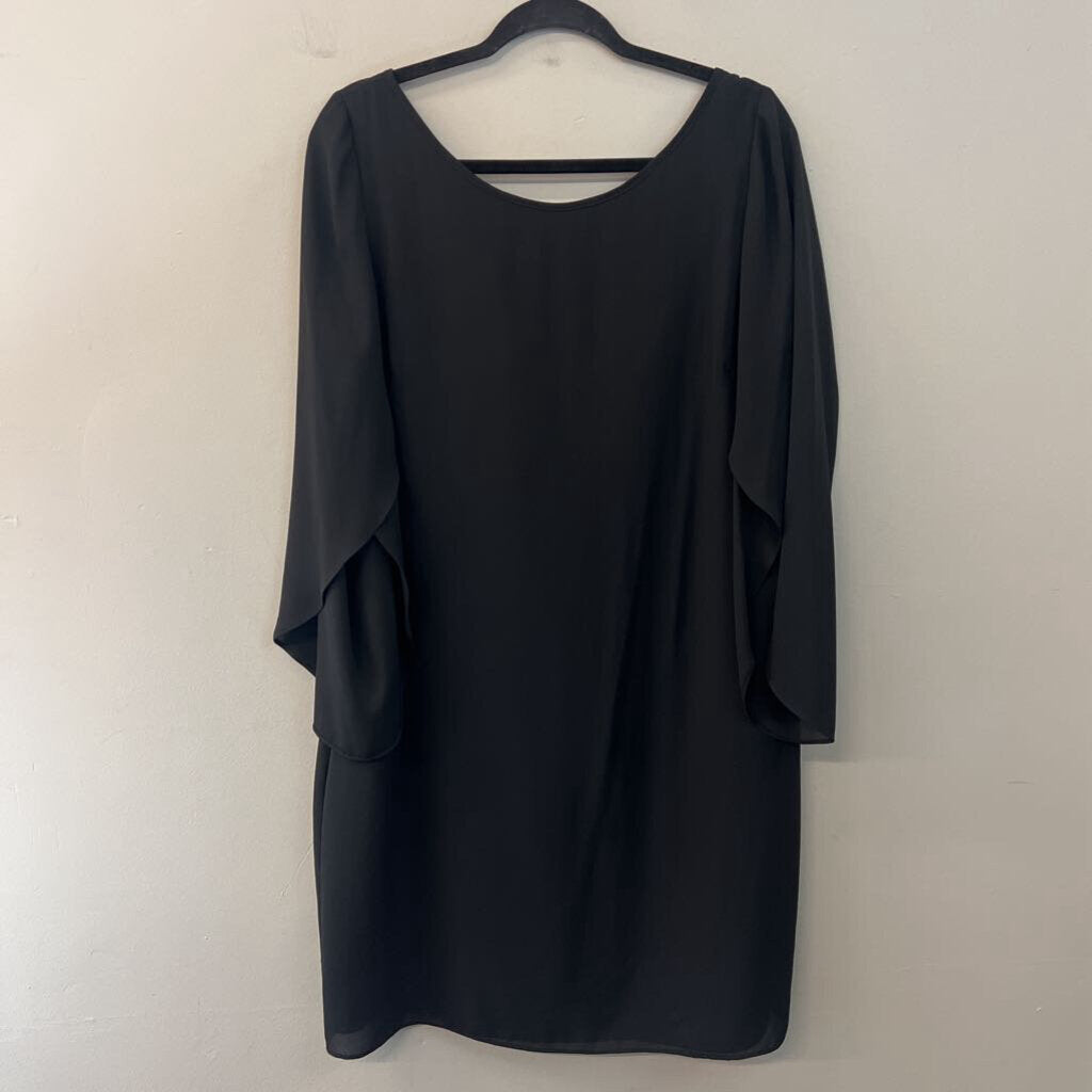 London Times Black Long Sleeve Dress 14
