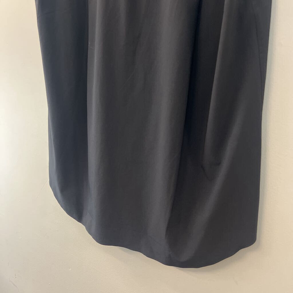Athleta Black Sleeveless Button Down Top Large